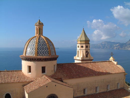 cupola e campanile cupola Chiesa San Gennaro Vettica di Praiano
