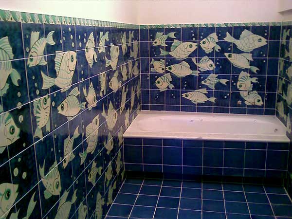 L'antica ceramica vietrese artigianale, pavimenti e rivestimenti Pavimento decorazione Antico